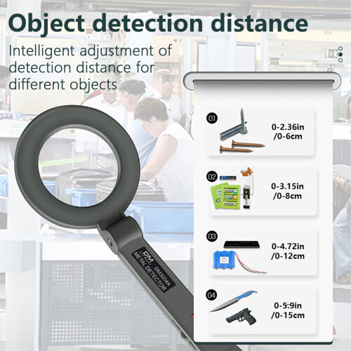 Metal Detector Pinpointer Moisture Resistance With LED Lamp for 1