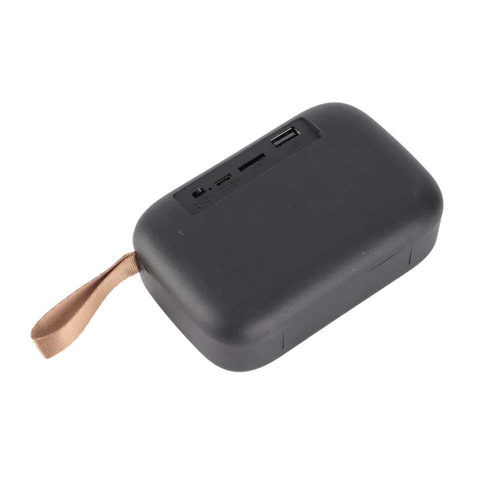 Compact Bluetooth 4.2 Speaker Supports Memory Card Black 7901348834131