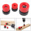 3Pcs Drill Depth Stop Bit Collars Set Adjustable Positioner 2