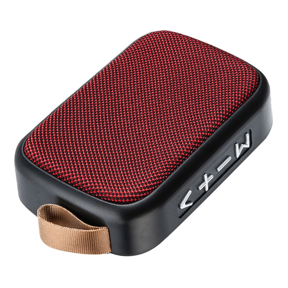 Compact Bluetooth 4.2 Speaker - Superior Sound Memory Card Red 8471348834121