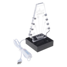 Clear Guitar Pick Stand Pick Box with Base Guitar Pick Holder