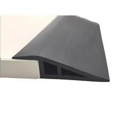 Laminate Floor Transition Strip Self Adhesive Threshold Ramp Reducer 1m/2m/5m for 10-20mm Slopes, 4m B 4m Compatibility