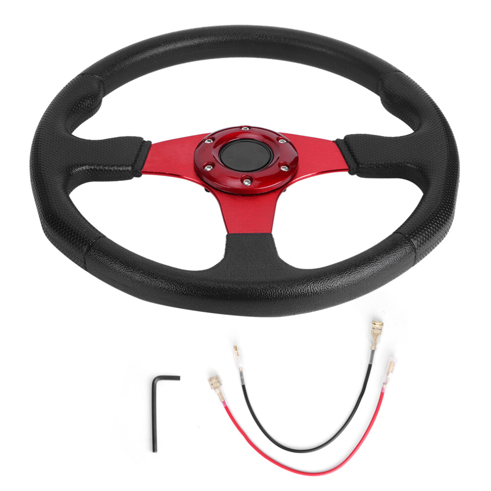 350Mm/14In Racing Car Sport Steering Wheel Deep 8320539080031
