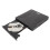 Typc C External DVD Drive Low Noise USB3.0 Plug 8