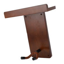 Eichen-Holz Multi-Funktions-Gitarren- und Violinhalter-Regal – Abnehmbar & Robust
