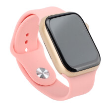 Fitnessuhr IP65 180 mAh rosa, Schrittezähler