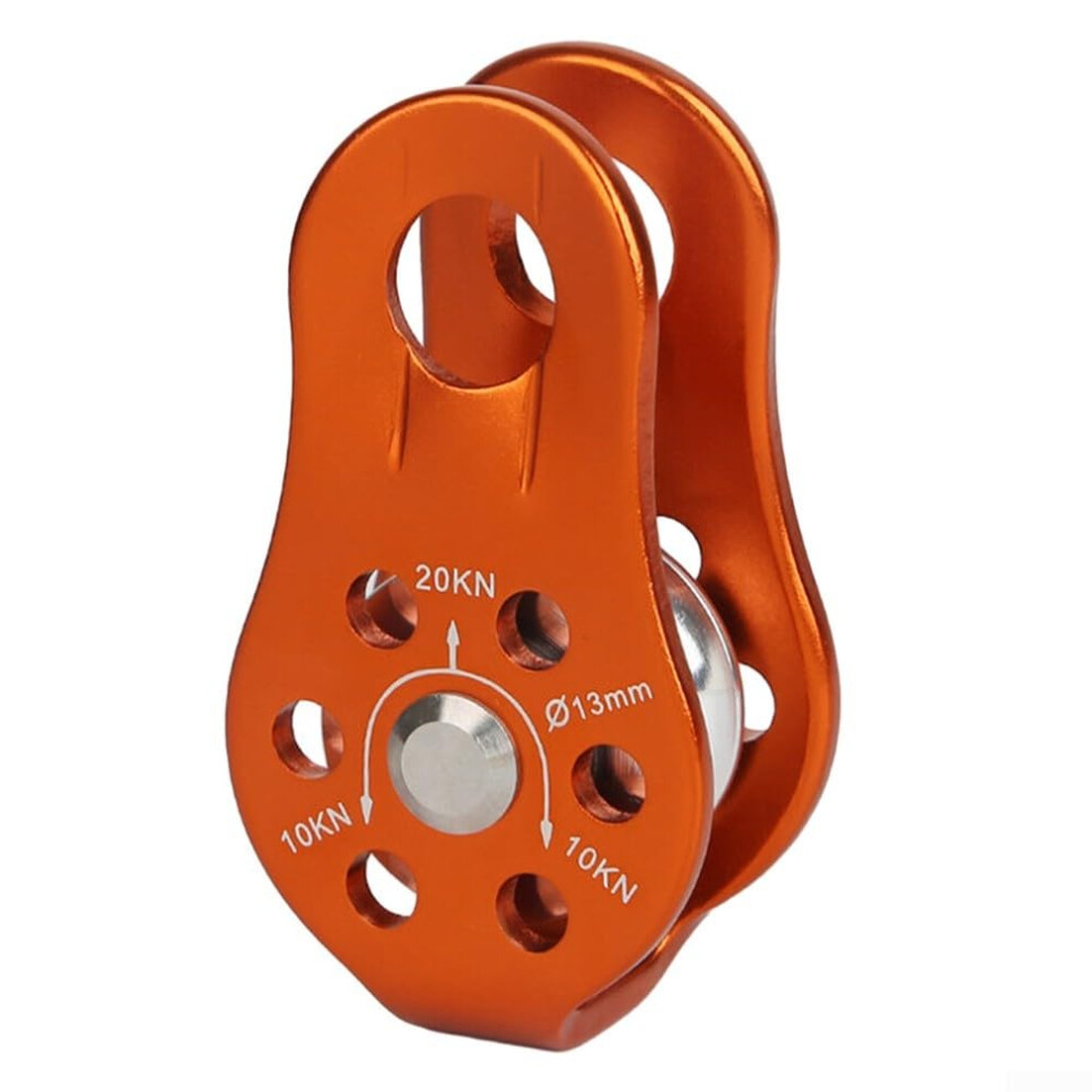 20Kn Rock Climbing Pulley With Smooth Operation Red Essential Equipment For Outdoor Activities And Rescue Tasks 9016109767738
