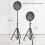 Tripod Dartboard Stand Adjustable Height Stainless 13