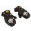 2pcs Kids Snow Mittens Warm Waterproof Windproof 5