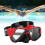 Lunettes de plongée rouges pour caméra d'action avec objectif de 4,0 mm 16