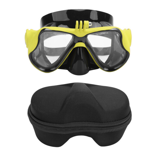 Occhialini da immersione giallo fluorescente lente da 4,0 mm 1