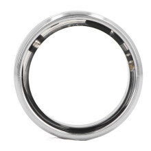 Smart Health Ring Bluetooth Sleep Monitor IP68 Waterproof Stainless Steel 17.5mAh