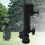 Golf Umbrella Holder Trolley Adjustable Angle Umbrella Mount for Golf Carts, Lightweight Support Frame, Universal Fit 3