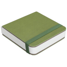 300gsm 10x10cm Green Pocket Sketchbook for Dry and Wet Mediums