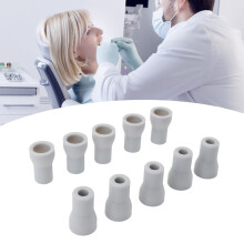 10 pezzi puntali in silicone per aspiratore di saliva HYG TM46 S