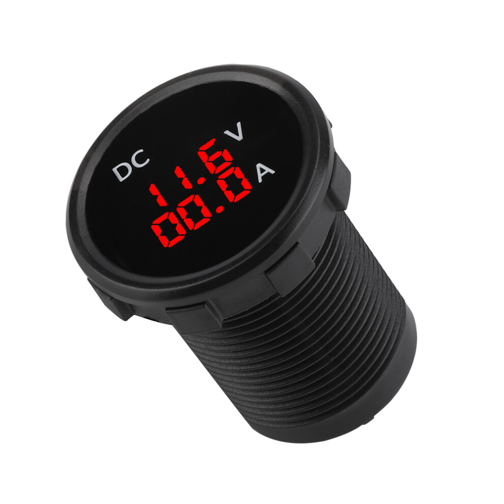 12-24V Digital Voltmeter Ammeter Voltage Current Red 8320539081922