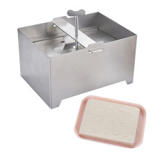 Cheese Maker | Stainless Steel Cheese Mold with Drainage and Drip Tray for Home Kitchen and Restaurant Use