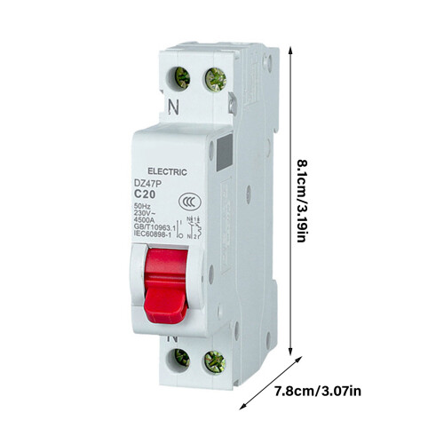 Din Rail Residual Current Circuit Breaker with Leakage 2