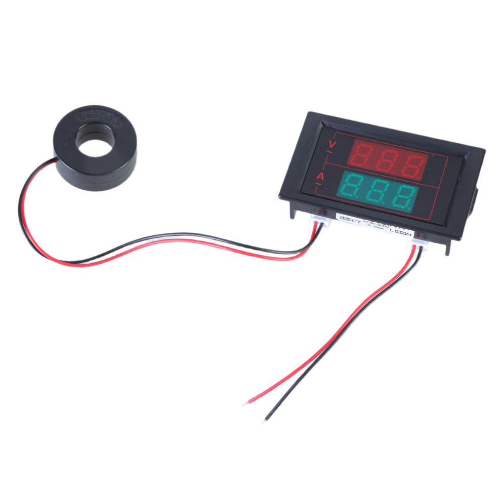 Led Digital Voltage And Current Indicators Monitors, Accurate 7627000057648
