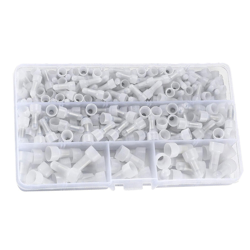 250Pcs Nylon Insulated Crimps Caps Connector Crimps Connector 7627000057761