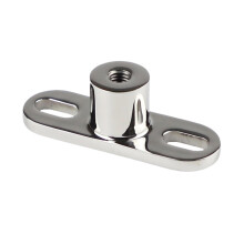 M10 RV Gas Spring Base Hydraulic Pad with Stainless Steel Bracket 9x3cm for Easy Installation RV Accessories