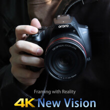ORDRO G700 4K 64MP Digital Camera WiFi, 3.0" IPS Screen, 12X Zoom