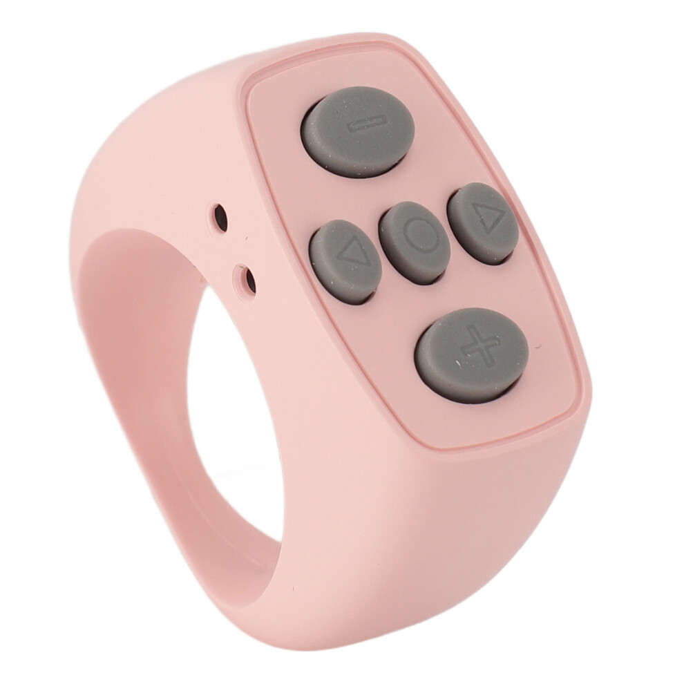 Bluetooth Remote Control Ring 10M With 200Mah Charger, Pink 8721348844058