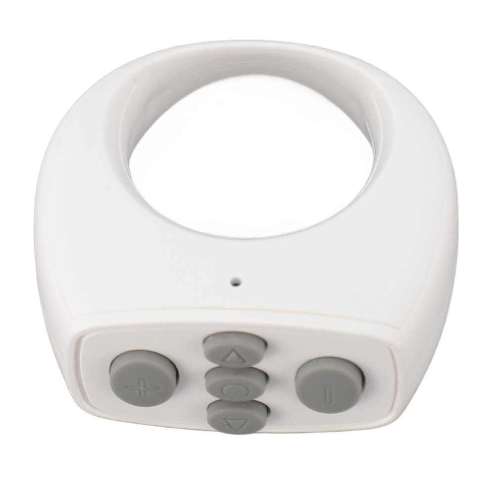 Bluetooth Ring 10M 200Mah Charger Compartment Page Turner White 8781348844045