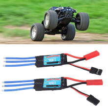 2 piezas ESC sin escobillas 18A 40A 1/24 1/28 2-4S LiPo