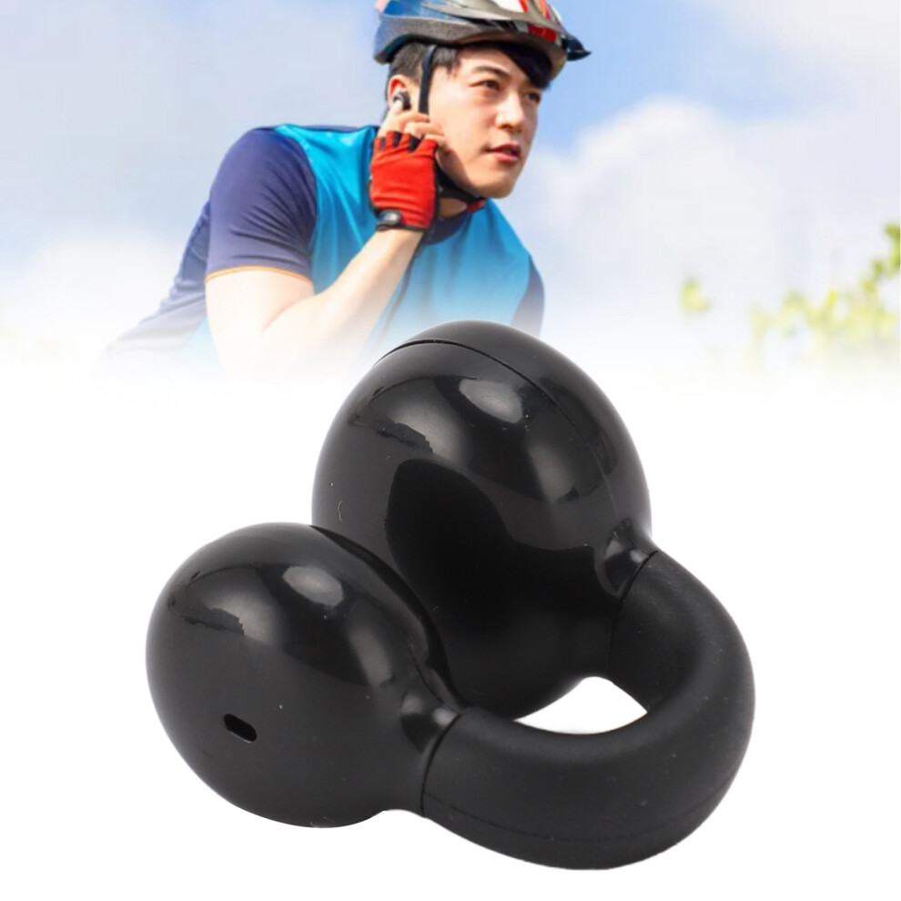 Bluetooth V5.3 Ear Clip Headphone Waterproof Noise Canceling 50Mah Black 4271348845516