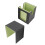 Card Deck Box PU Leather Magnetic Closure Separate 4