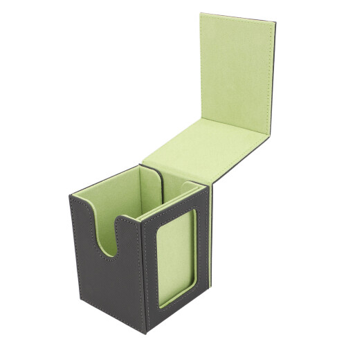 Card Deck Box PU Leather Magnetic Closure Separate 1