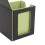 Card Deck Box PU Leather Magnetic Closure Separate 15