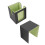 Card Deck Box PU Leather Magnetic Closure Separate 5