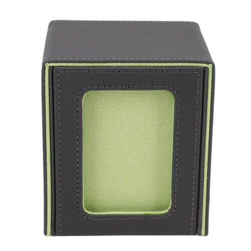 Card Deck Box PU Leather Magnetic Closure Separate