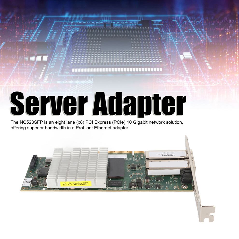 Server Adapter 10Gb 2 Sfp Ports Pci Express X8 8320539082615