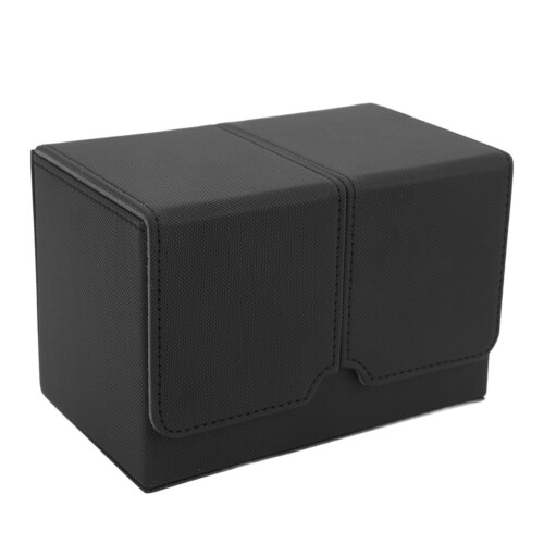 Card Deck Box PU Leather Magnetic Card Storage 1