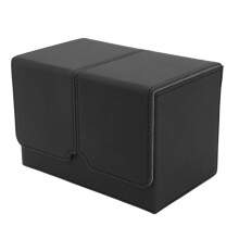 Card Deck Box PU Leather Magnetic Card Storage