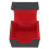Card Deck Box Magnetic Flap Lid Large Capacity PU 6