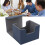 Card Deck Box Magnetic Flap Lid Large Capacity PU 12