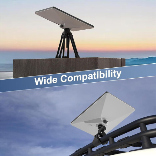 Satellite Tripod 1/4 Screw Adapter for Ethernet Satellite Bracket, Compatible with Various Satellite Accessories 2