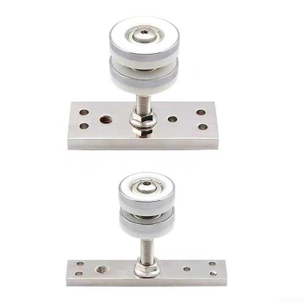 Wooden Door Sliding Pulley Heavy Duty Folding Wheel Hardware For Safe Operation Medium (M) 6447073586941