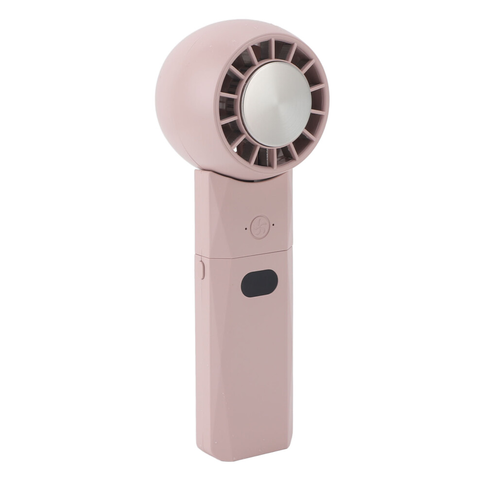 Foldable Usb Rechargeable Handheld Fan, 4000Mah, 3-Speed Pink 8711348849436