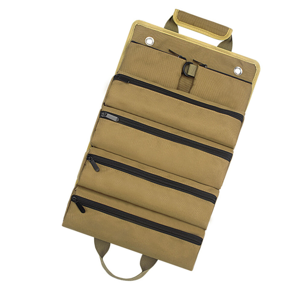 Roll Up Tool Bag Organizer, Oxford Cloth, Household & Electrician Pouch 7681348850286