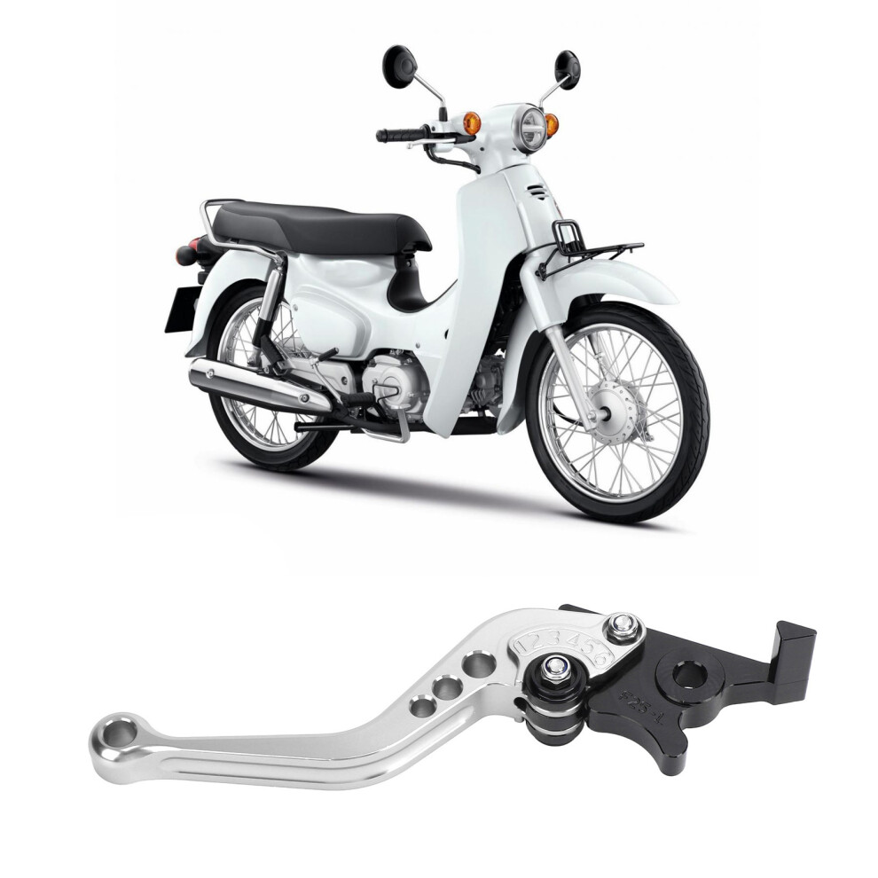 Cnc Aluminum Folding Brake Lever For Dax125 St125 Ct125 Cub Silver 4601348850553