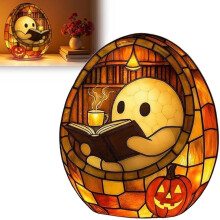 Halloween Ghost Night Light, LED Decorative Lamp for Kids Room, Cute Ghost Bedside Night Lamp for Reading and Halloween Decor