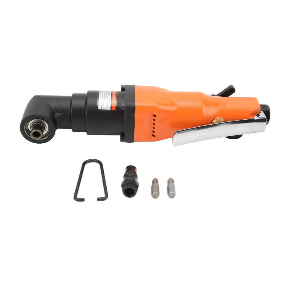 Air Screwdriver 90 Degree Elbow, 10000 Rpm, High Torque, Alloy Steel Industrial Pneumatic Tool For Efficient Assembly 6447073587245