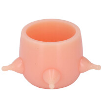 Ciotola in silicone per latte per gattini, 10x9 cm, riutilizzabile