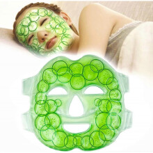 Face Ice Pack for Face Swelling Cold Full Face Mask Ice Cooling Gel Facial Ice Pack Forehead Hot Cold Compress Pack-7.8" x 7.8"