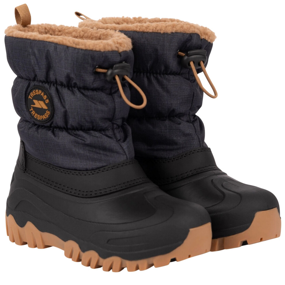 Trespass (11 Uk Child, Navy) Childrens/Kids Luca Snow Boots